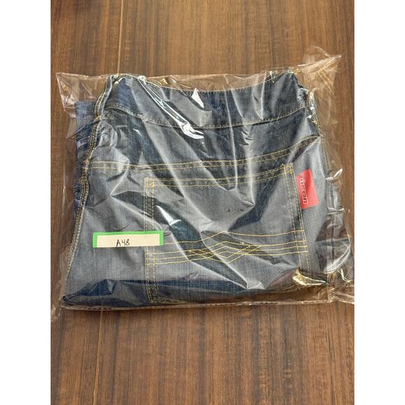 Icon Strongarm 2 Double Knee Motorcycle Riding Blue Denim Jeans Mens 38x34 EUC - Picture 11 of 11